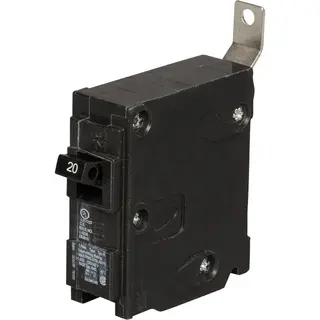 20 A Single-Pole 120 VAC BL Bolt-On Molded Case Circuit Breaker