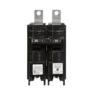 Square D 2P Standard Bolt On Circuit Breaker 20A 120/240VAC QOB220