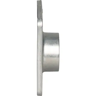 Mozzo Per Condotto ECHS125 1-1/4 HS Argento Fissaggio Superficiale