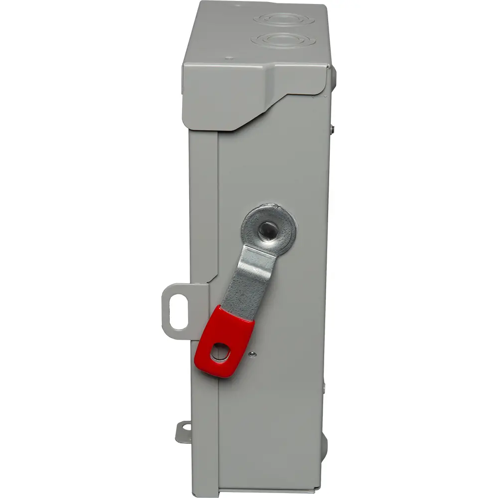 60A 240V 2-Pole Safety Switch, Fused w/ Neutral NEMA 1 General Duty