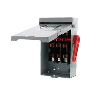 30 A 240 VAC 2-Pole Safety Switch, Non-Fused NEMA 1 General Duty