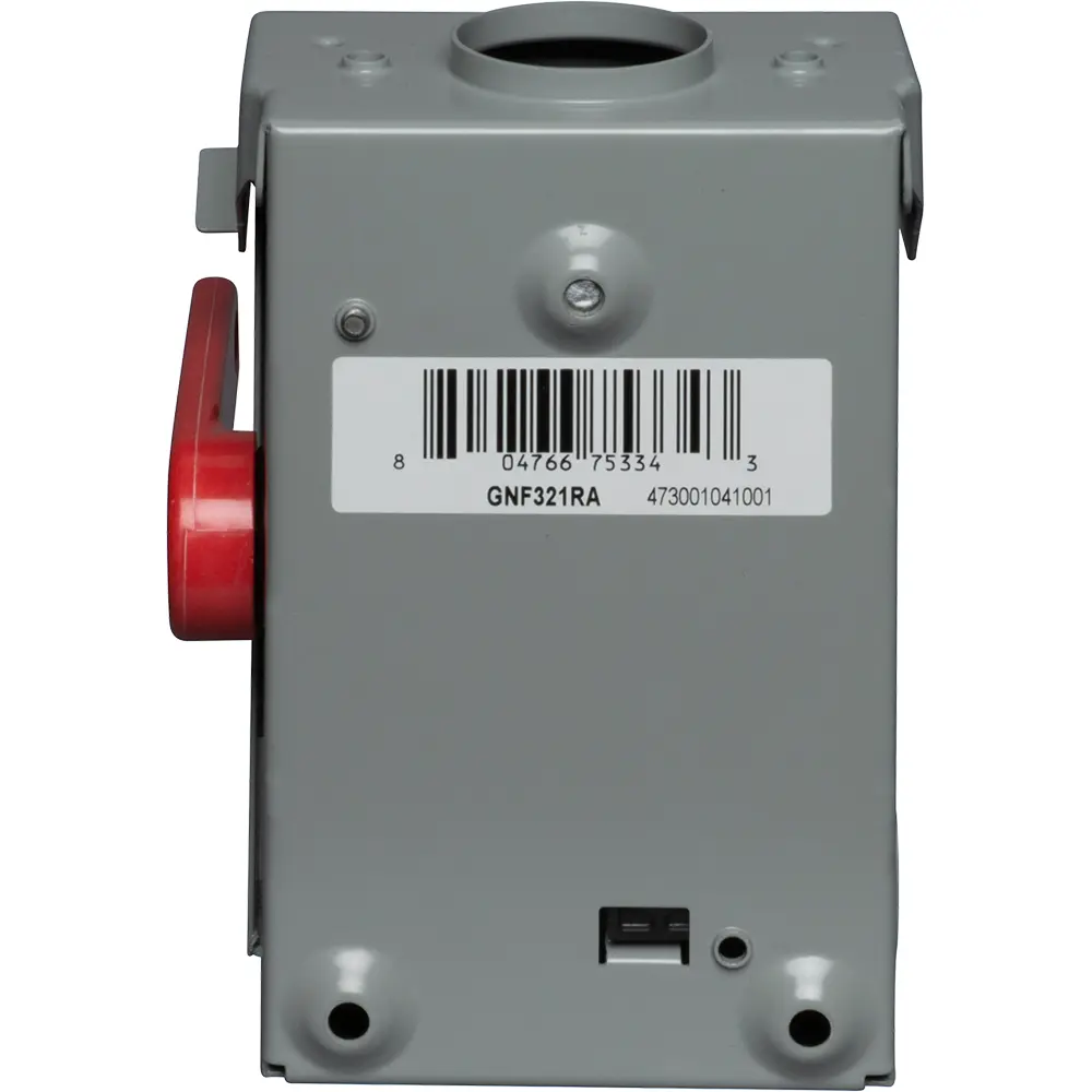 30A 240V 3-Pole Safety Switch, Non-Fused NEMA 3R General Duty w