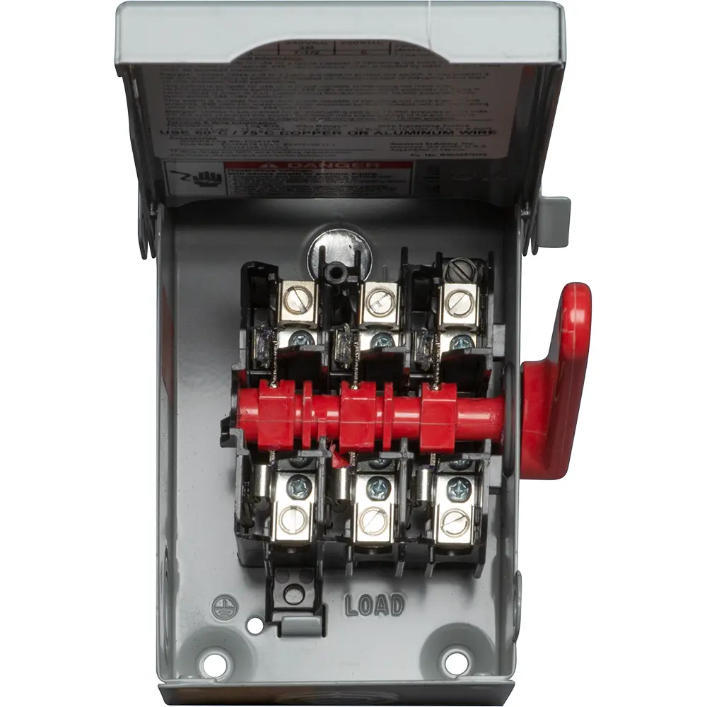 30A 240V 3-Pole Safety Switch, Non-Fused NEMA 3R General Duty w