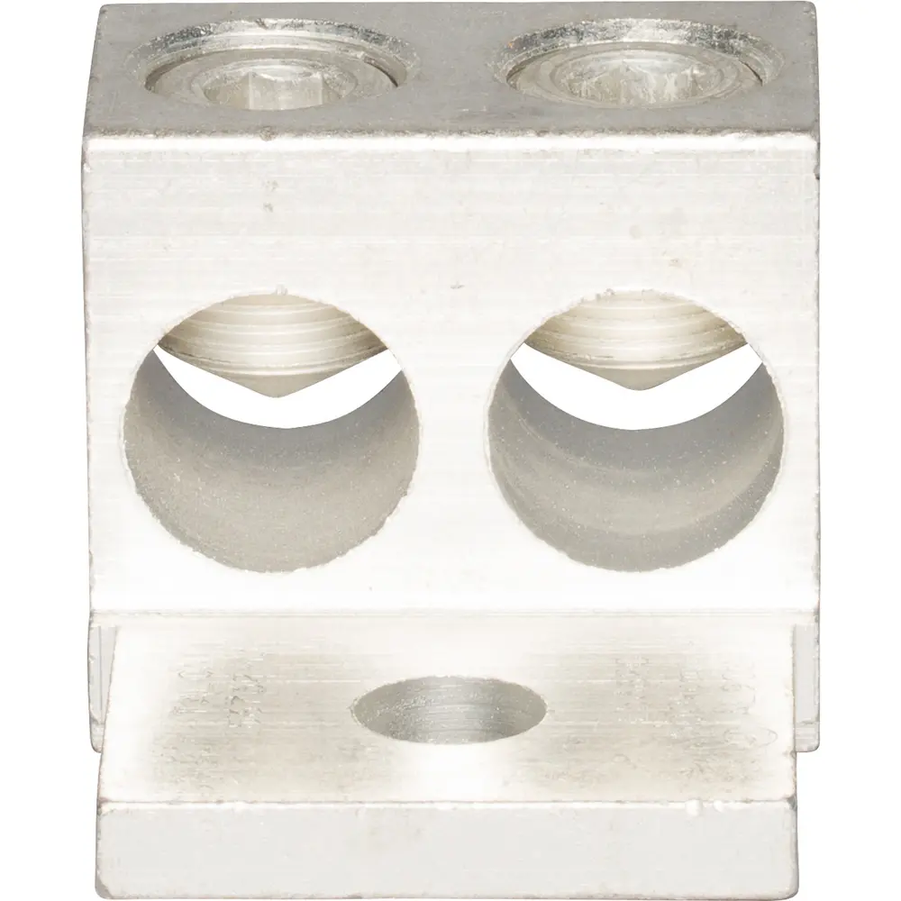 2-Port Mechanical Lug, 4 AWG - 500 MCM, 1/2