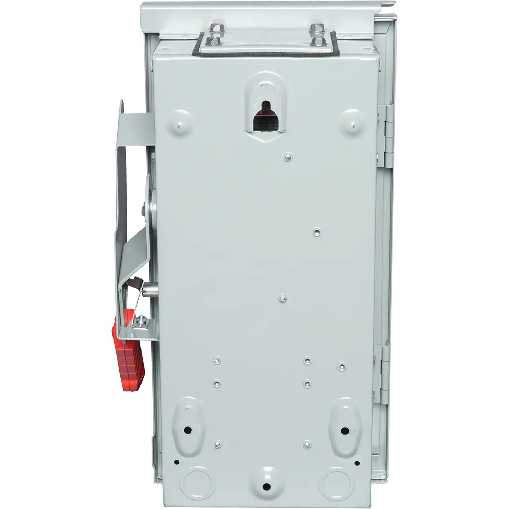 30A 600V 3-Pole Safety Switch, Fused w/ Neutral NEMA 3R Heavy-Duty