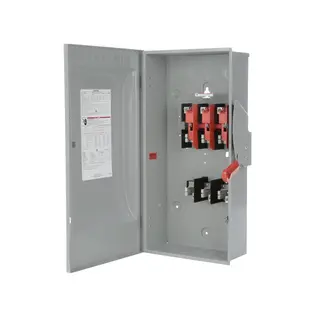 200A 600V 3-Pole Safety Switch, Fused NEMA 1 Heavy Duty