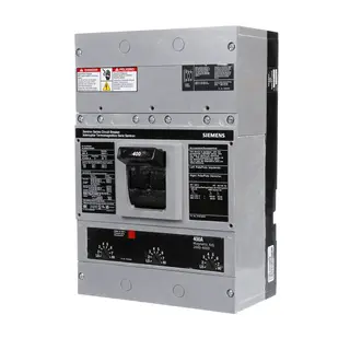 HJXD6 Molded Case Circuit Breaker, 400A, 600 VAC, 3-Pole