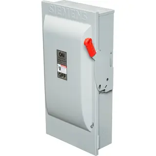 200 A 600 VAC 3-Pole Safety Switch, Non-Fused NEMA 1 Heavy Duty