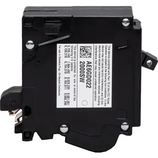 15 A Single-Pole 120 VAC Dual Function AFCI/GFCI Plug-In Circuit