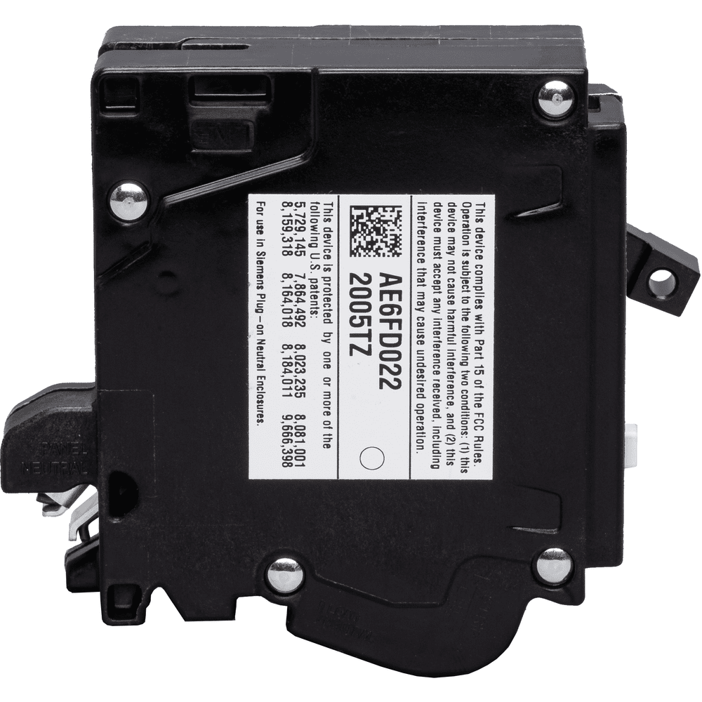 Siemens Q Dfn Low Voltage Afci Gfci Circuit Breaker A V Single Pole City Electric Supply