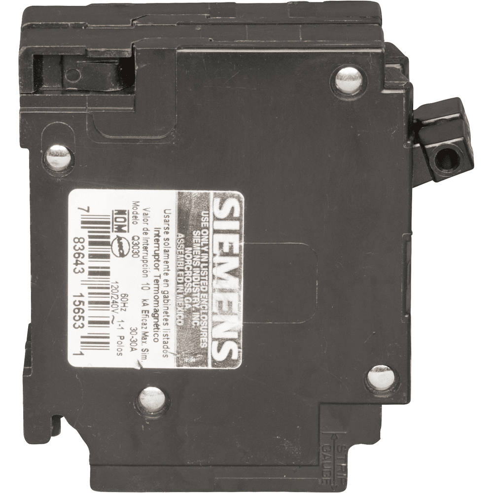 Siemens Q3030 Type QT Low Voltage Residential Circuit Breaker, (1) 30A
