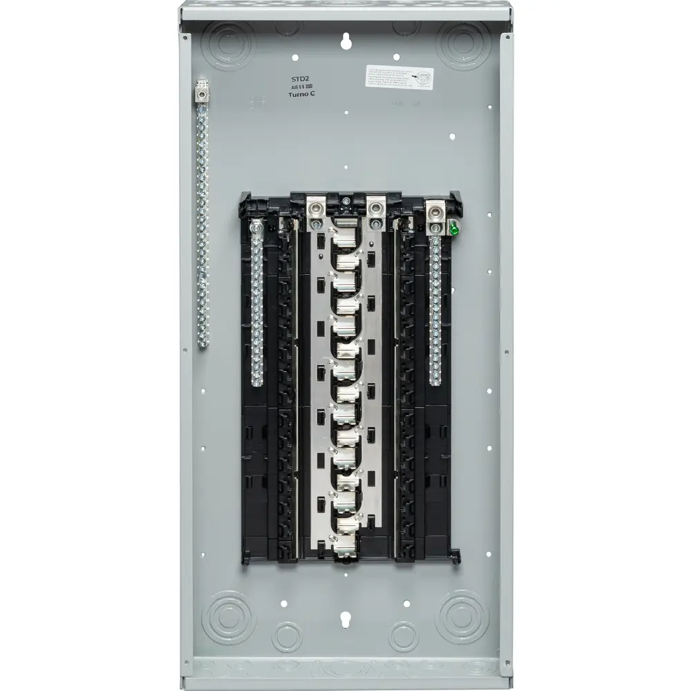 結城慶3点plusmate 200 A 120/240 VAC Single-Phase 30 Space 48 Circuit Main Lug Load