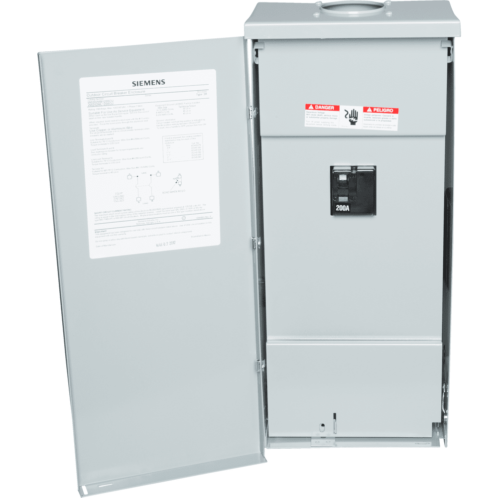 Siemens 200 Amp Panel