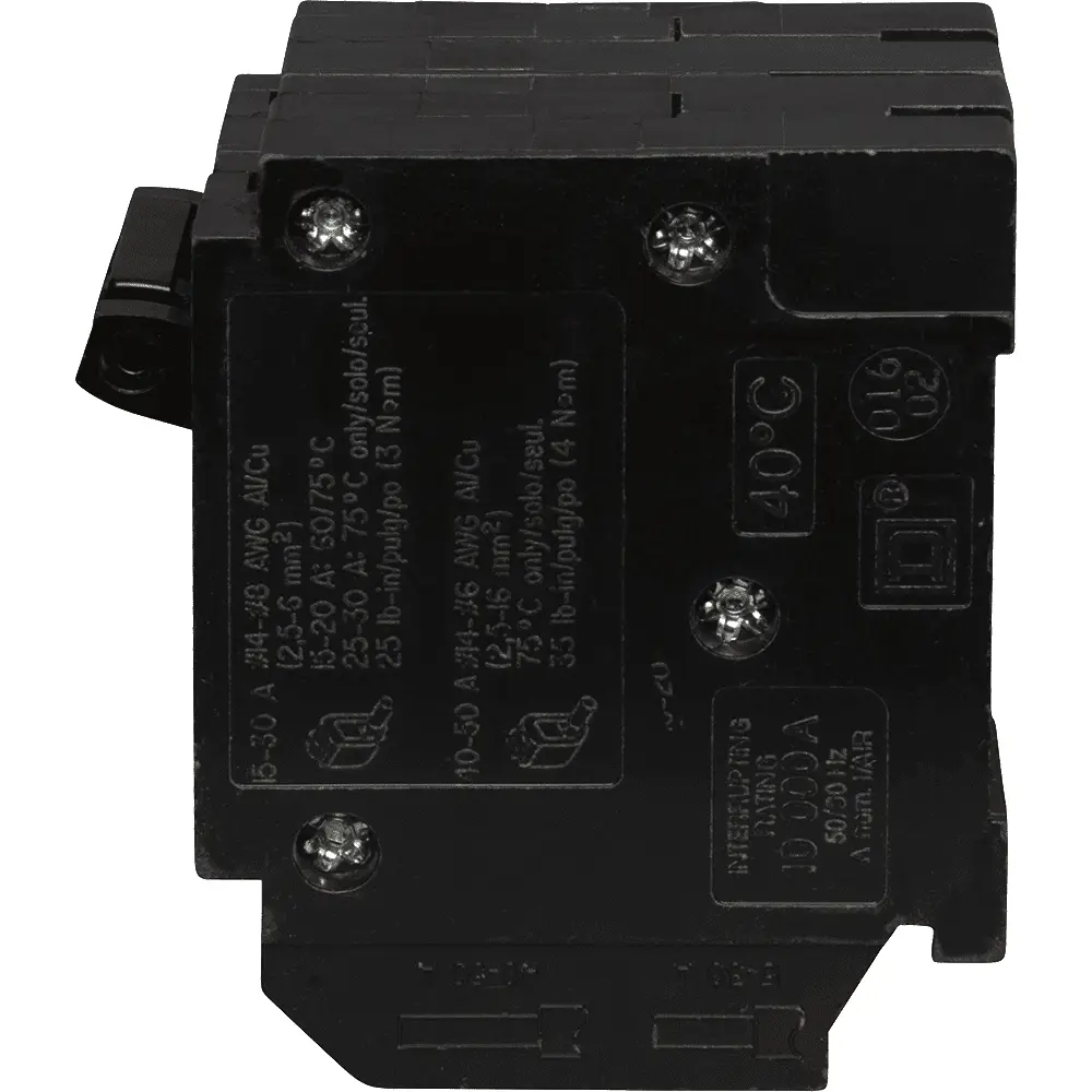 Square D QO350GFI | 6RHG9 | Interruttore Automatico 50a 3p 10ka 120v - Foto 8