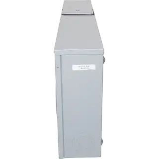 200 A 600 VAC 3-Position 4-Jaw Ringless Meter Socket w/ Large