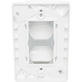 BWF FC-MUSE-WVP Single-Gang Vertical Combination Duplex Cover, White ...