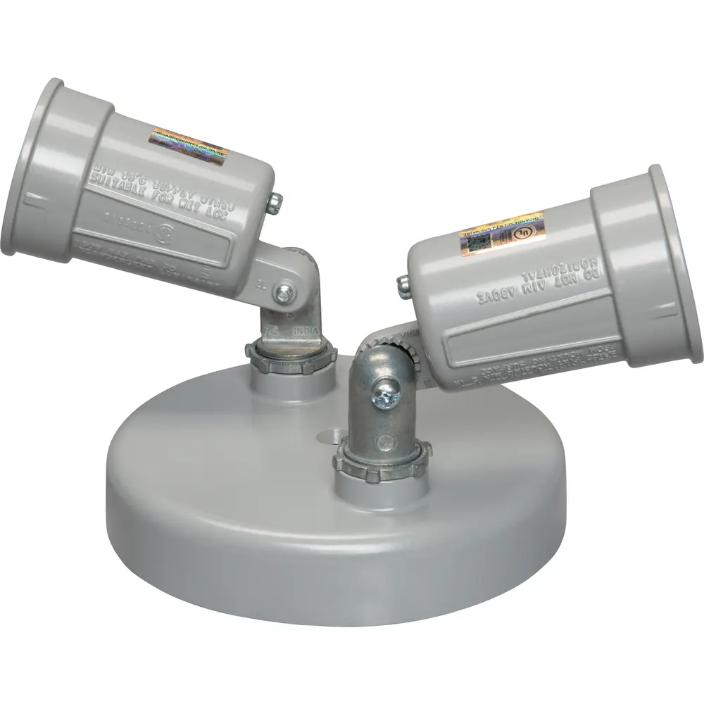 2 Adjustable Lamp Holder, Porcelain Sockets w/ Leads & Internal