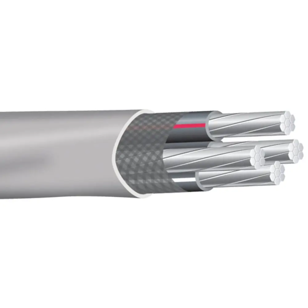 3/0, Stranded, Service Entrance Cable, Aluminum, 3 Conductor, Cut Length