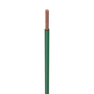 ACDC 8 Gauge AWG Green Primary Copper Wire - 19 Strands, 75 Ft Spool - MTW TEW Rated