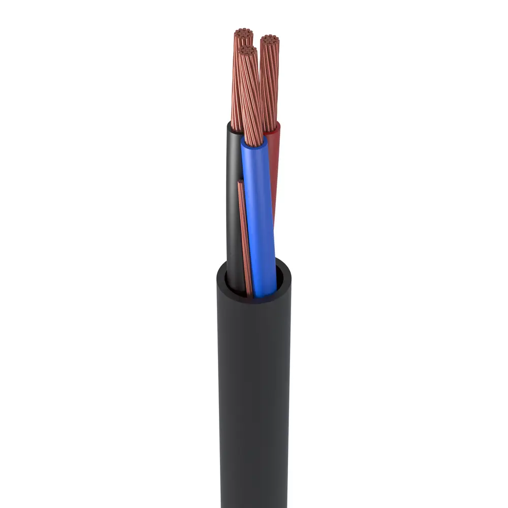 Tray Cable, 6AWG, Stranded, Copper, 3 Conductor, Cut Length