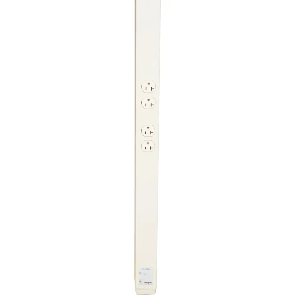 15 ft. Tele-Power Steel Pole, Ivory