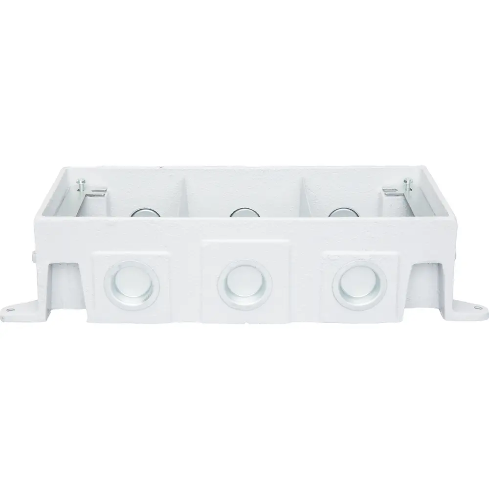 Omnibox® 3-Gang Cast Iron Floor Box