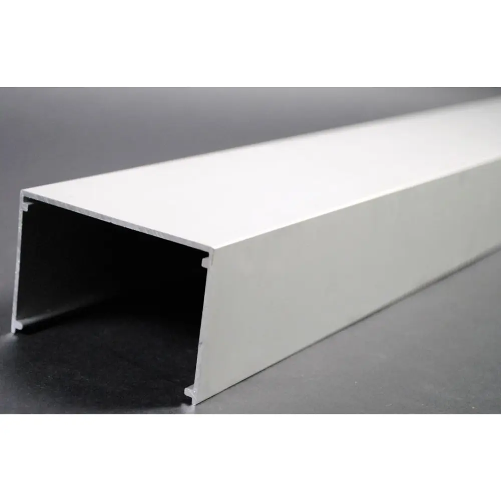Raceway Base, 10', Surface-Mounted, Aluminum, Silver