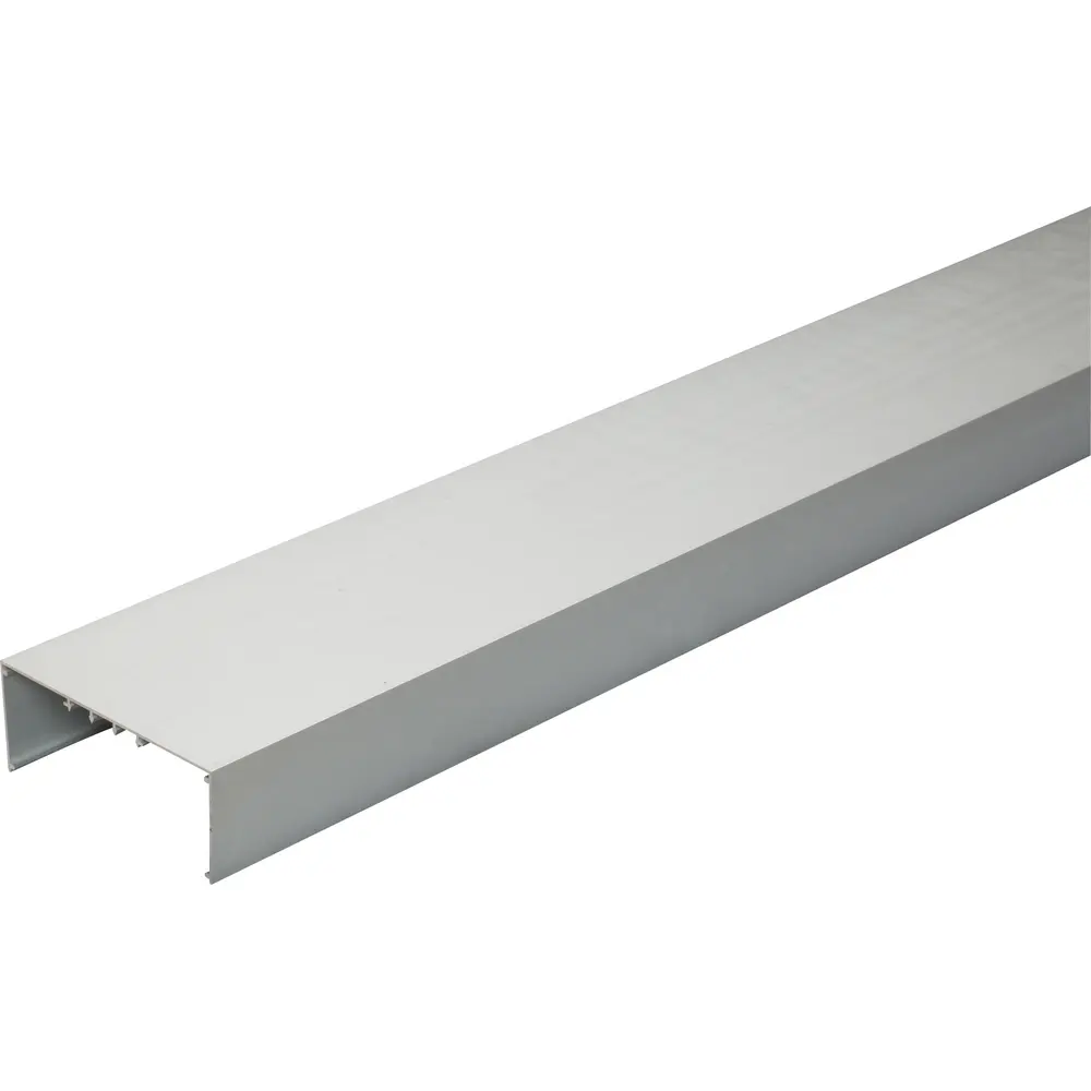 Raceway Base, Large Multi-Channel, Aluminum, Silver, AL5200 Series
