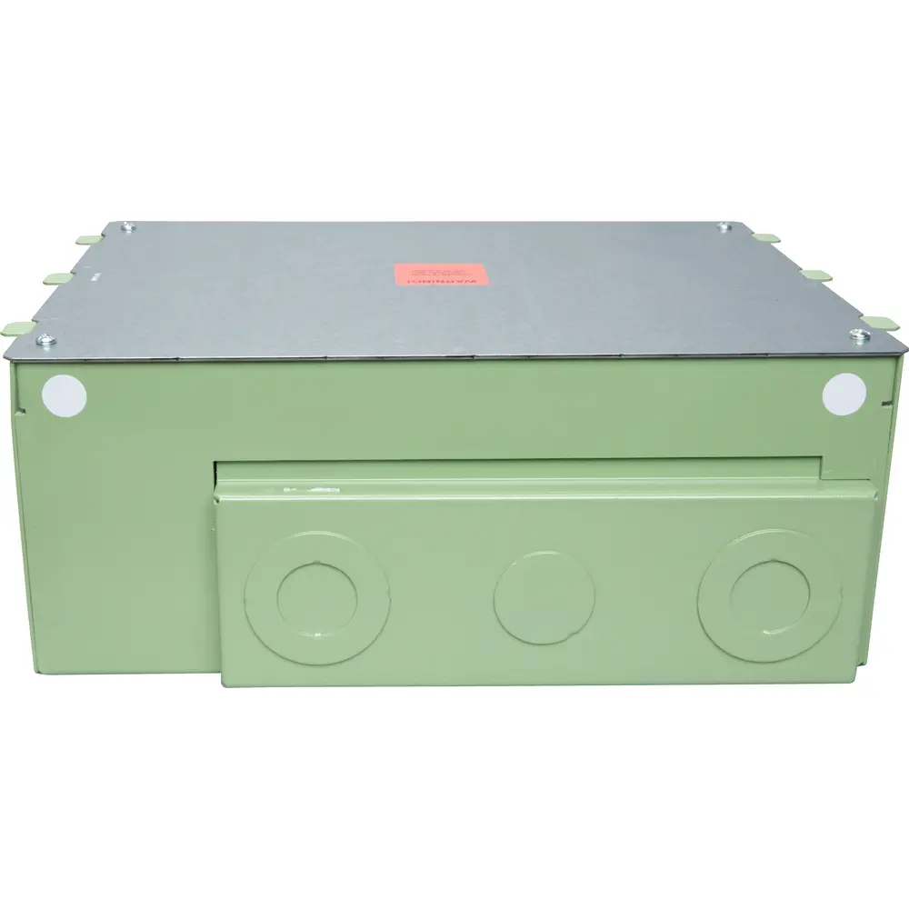 Evolution™ 8-Gang On-Grade Floor Box, Green