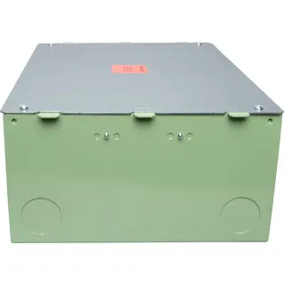 Evolution™ 8-Gang On-Grade Floor Box, Green