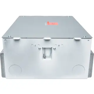 Evolution™ 8-Gang Floor Box, White
